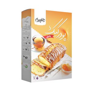 پودر کیک وانیلی ۵۰۰ گرمی - صنایع غذایی هلچین
